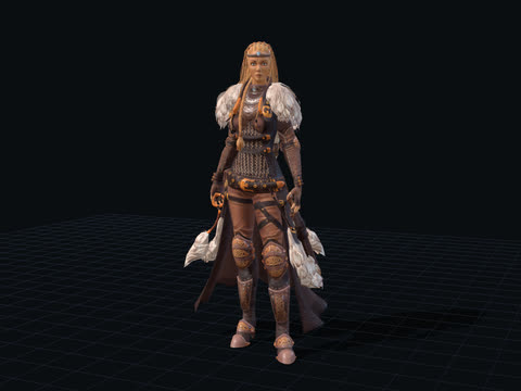Brunhilda 3D model