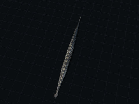 Snake 3D model