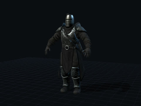 Dark Knight 3D model